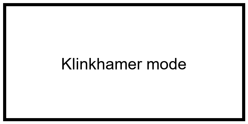 Klinkhamer_mode