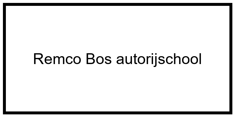 Remco_Bos_autorijschool